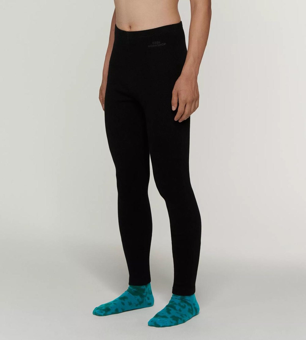 Sloggi 032c X Unisex Leggings Czarne | 32746-QZCF