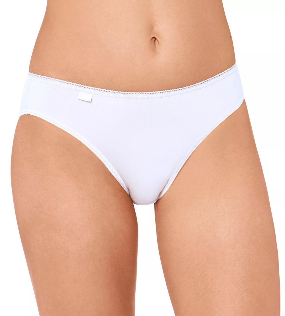 Sloggi 24/7 Microfibre Tai Brief Białe | 74895-GLQH