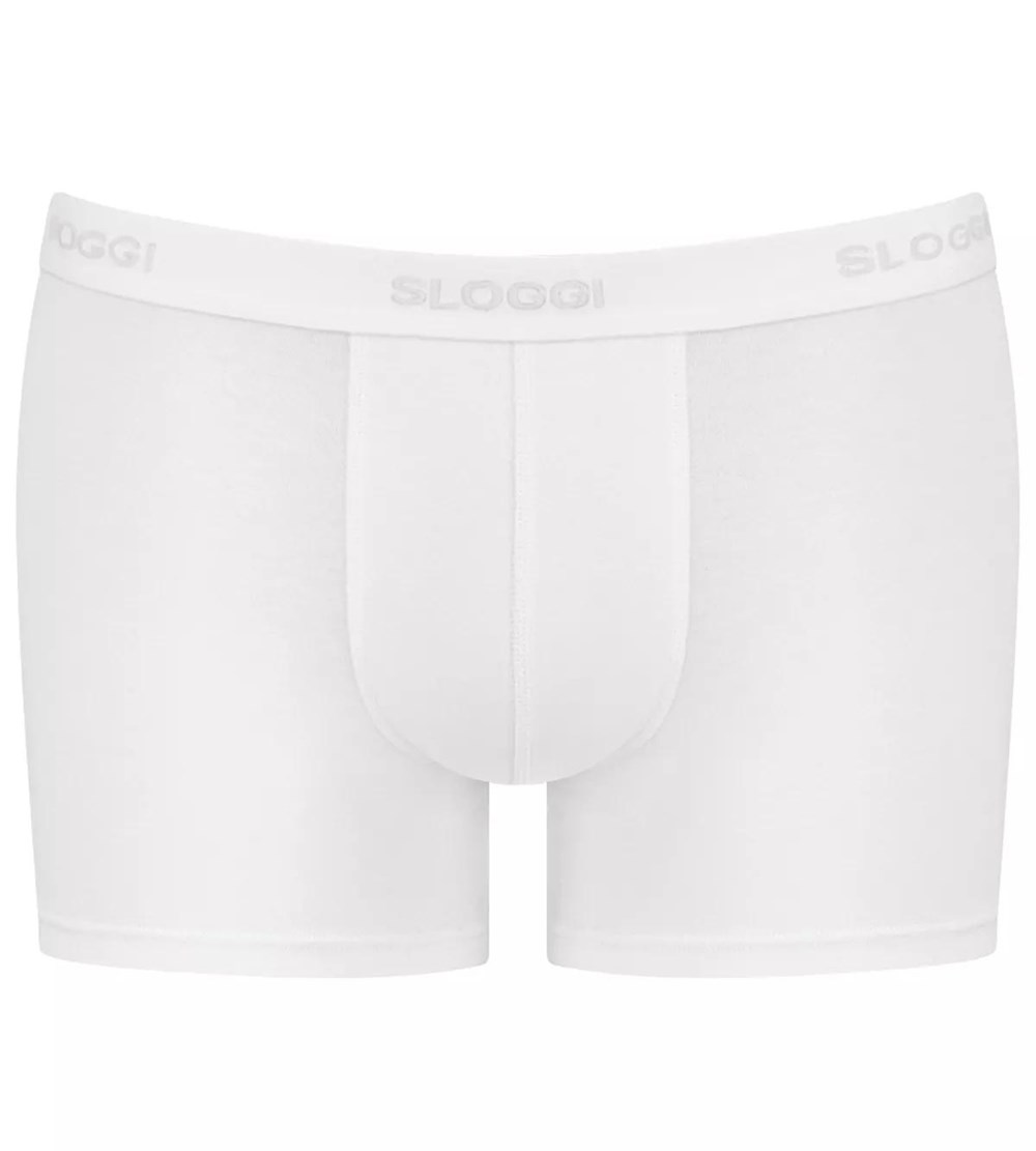 Sloggi 24/7 Shorts Białe | 63794-TOFK