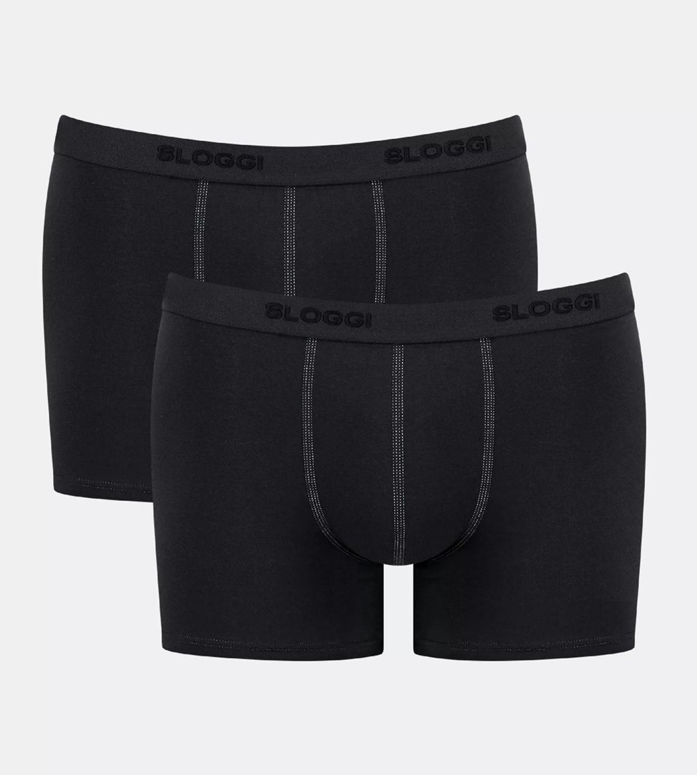 Sloggi 24/7 Shorts Czarne | 82065-TVRW