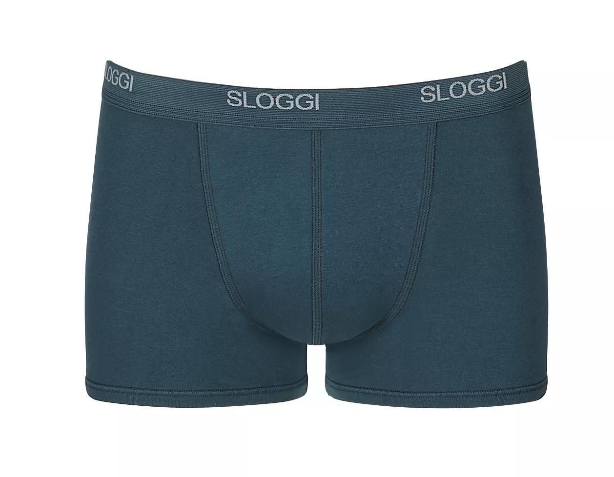 Sloggi Basic Shorts Niebieskie | 46951-KYXI