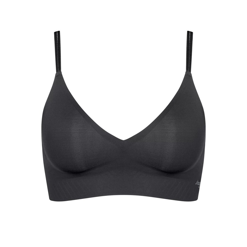 Sloggi Body Adapt Bralette Czarne | 40182-PHRO