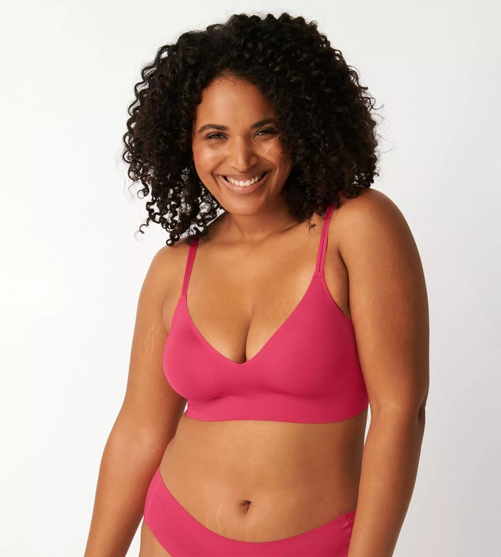 Sloggi Body Adapt Bralette Różowe | 61405-BHTJ