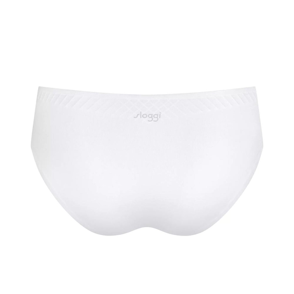 Sloggi Body Adapt High Leg Brief Białe | 97416-FWJI