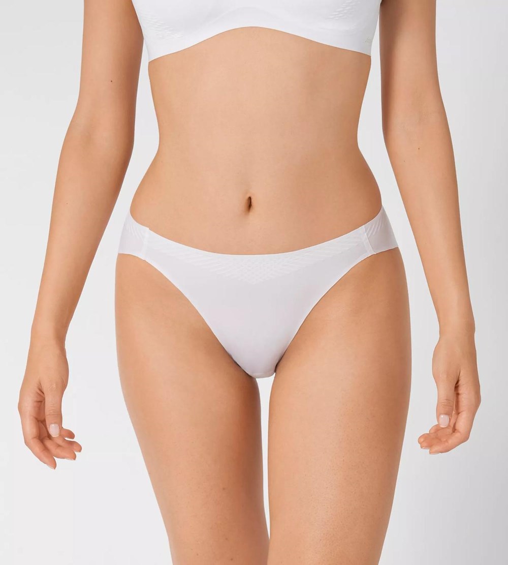 Sloggi Body Adapt High Leg Brief Białe | 97416-FWJI