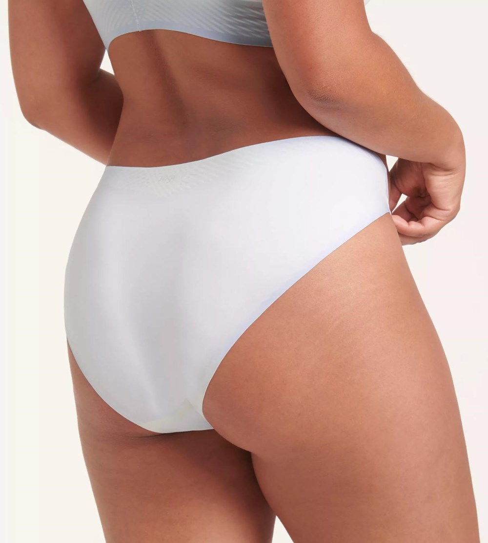 Sloggi Body Adapt High Leg Brief Białe Głęboka | 09386-ZJSQ