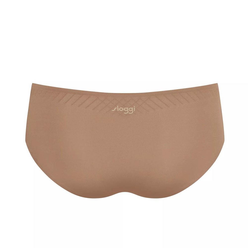 Sloggi Body Adapt Hipster Brązowe | 25784-CZKQ