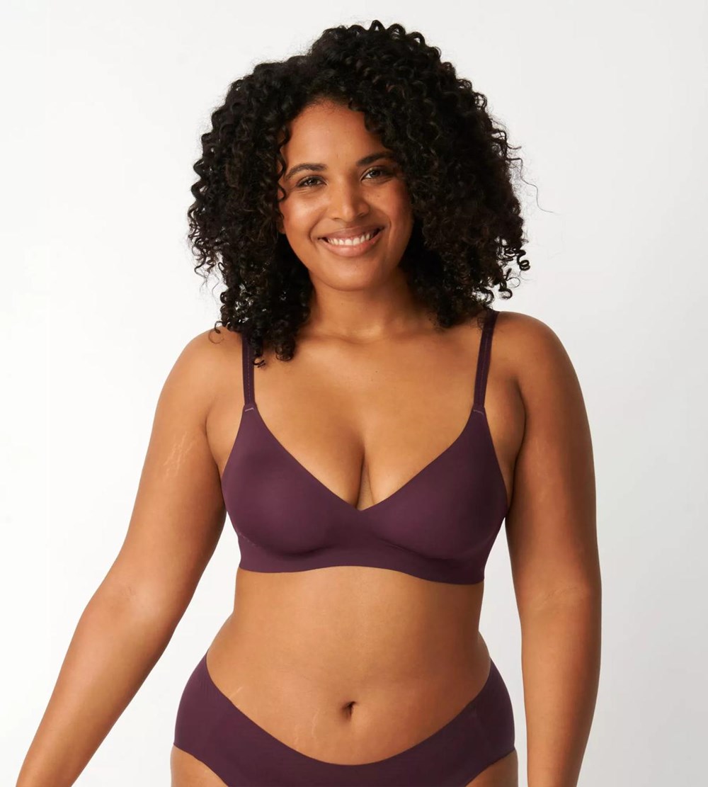 Sloggi Body Adapt Soft Bra Brązowe | 61059-FXPH