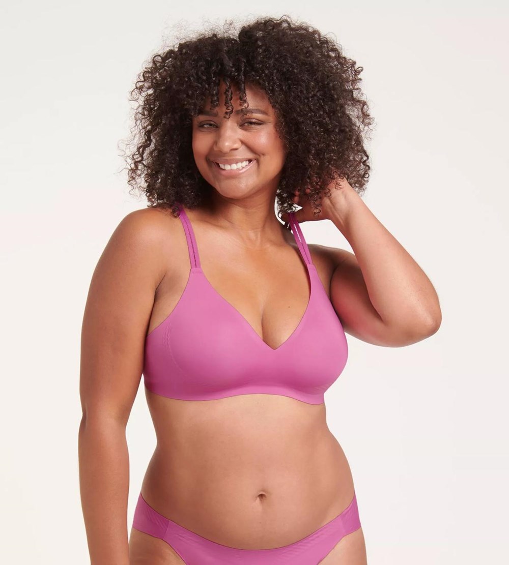 Sloggi Body Adapt Soft Bra Różowe | 69842-KDIS