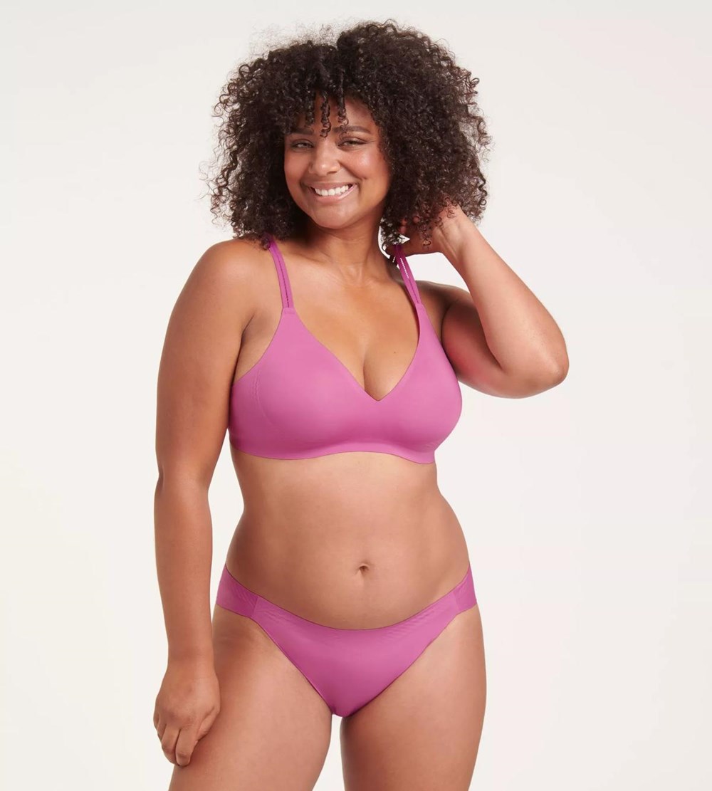 Sloggi Body Adapt Soft Bra Różowe | 69842-KDIS