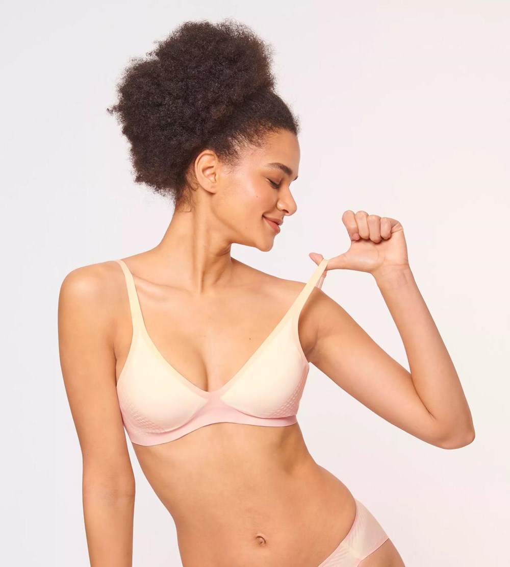 Sloggi Body Adapt T-shirt Bra Angora | 13409-XYSZ