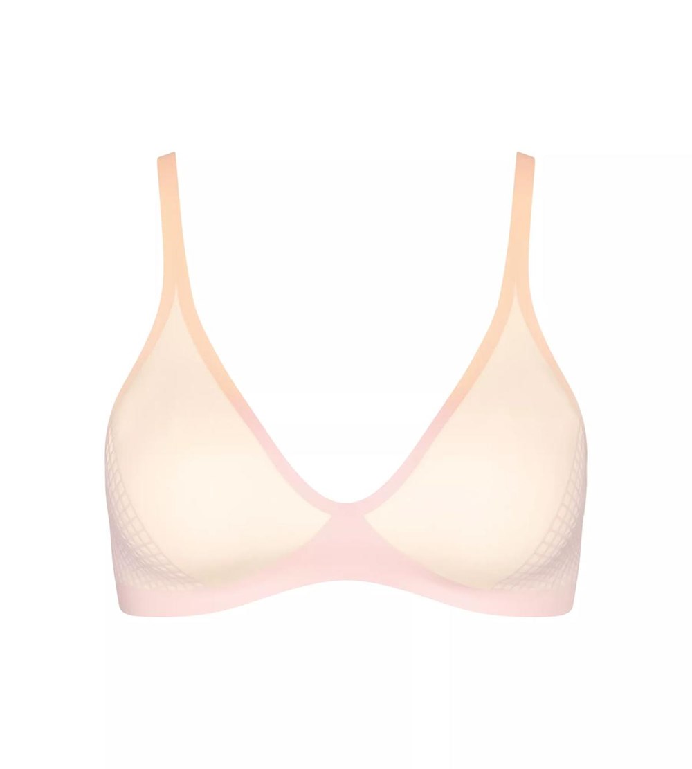 Sloggi Body Adapt T-shirt Bra Angora | 13409-XYSZ