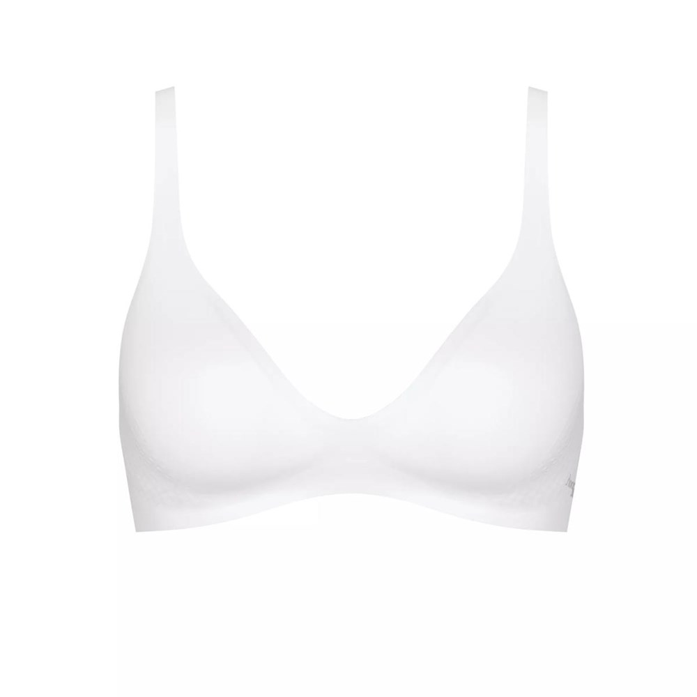 Sloggi Body Adapt T-shirt Bra Białe | 28095-PUGA