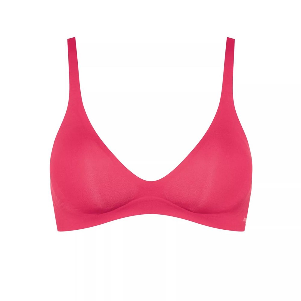 Sloggi Body Adapt T-shirt Bra Różowe | 50814-NFJU