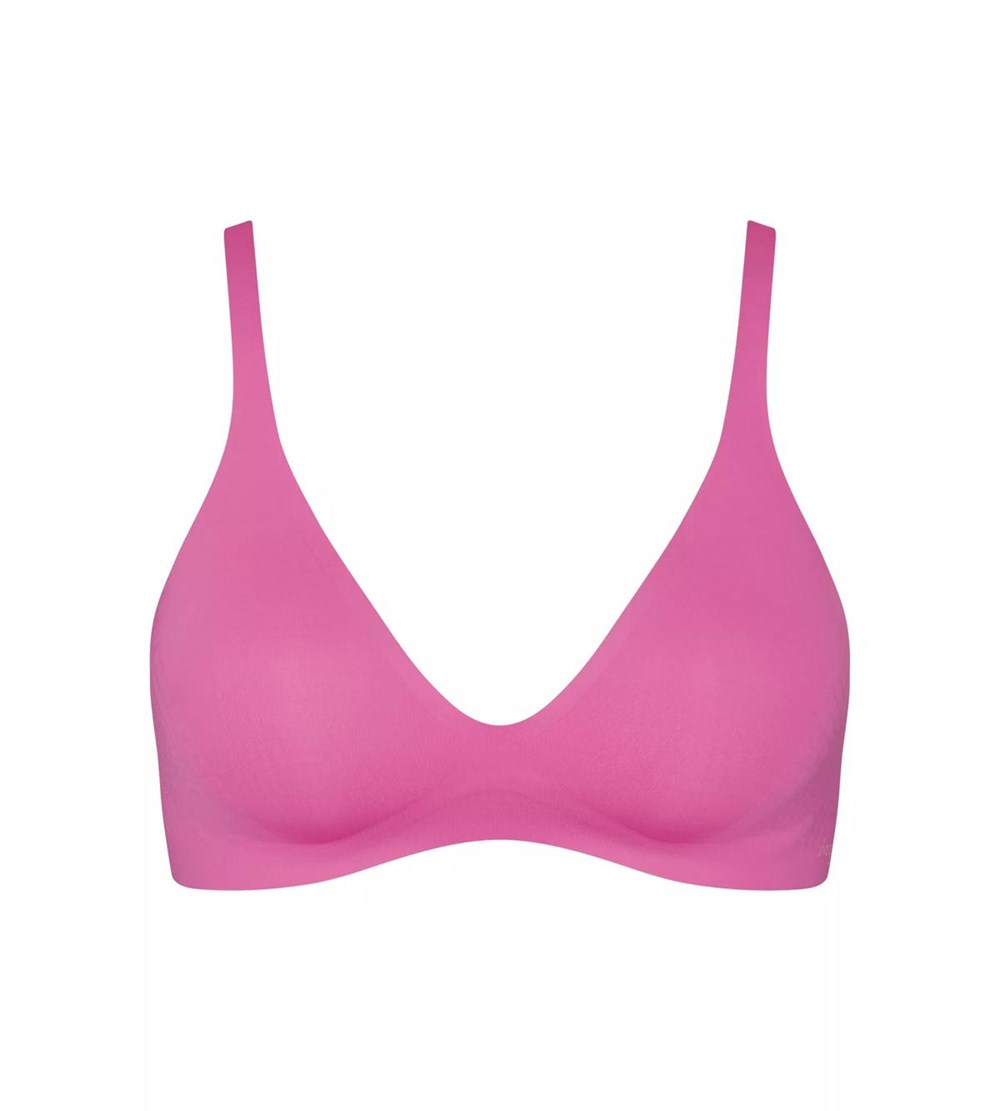 Sloggi Body Adapt T-shirt Bra Różowe | 96175-ZCKX