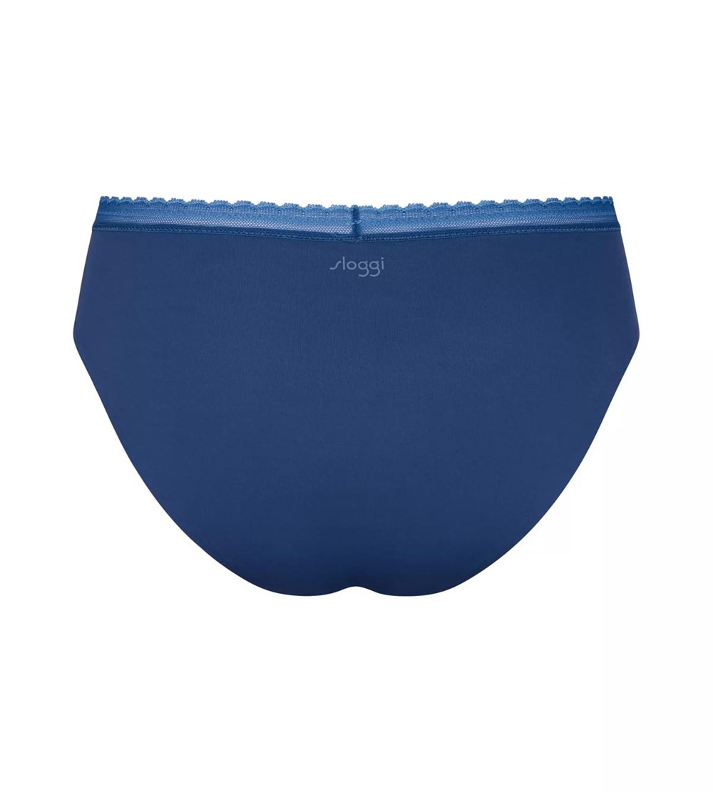 Sloggi Body Adapt Twist Tai Brief Niebieskie | 75293-UMFS