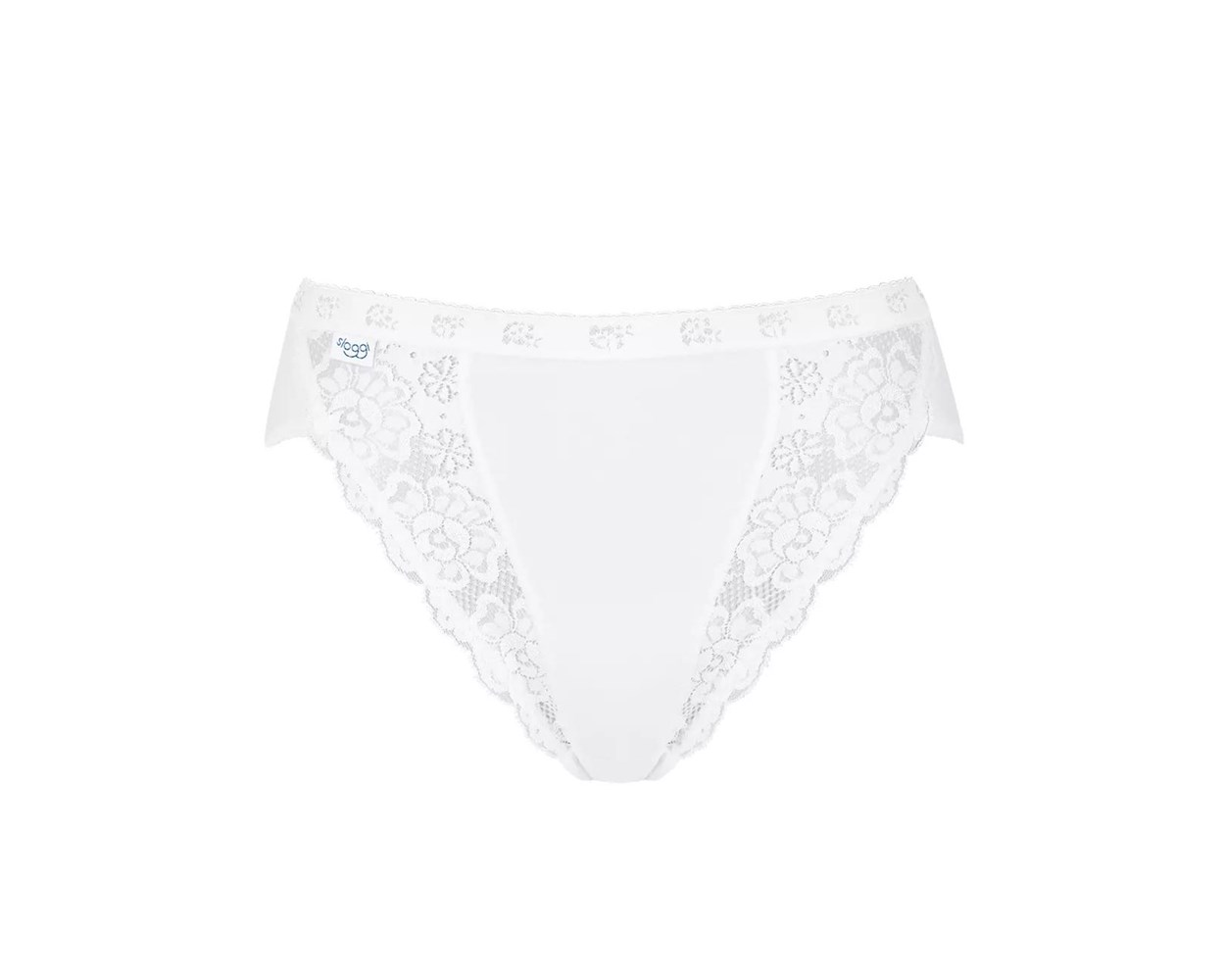 Sloggi Chic Tai Brief Białe | 08391-OUZT