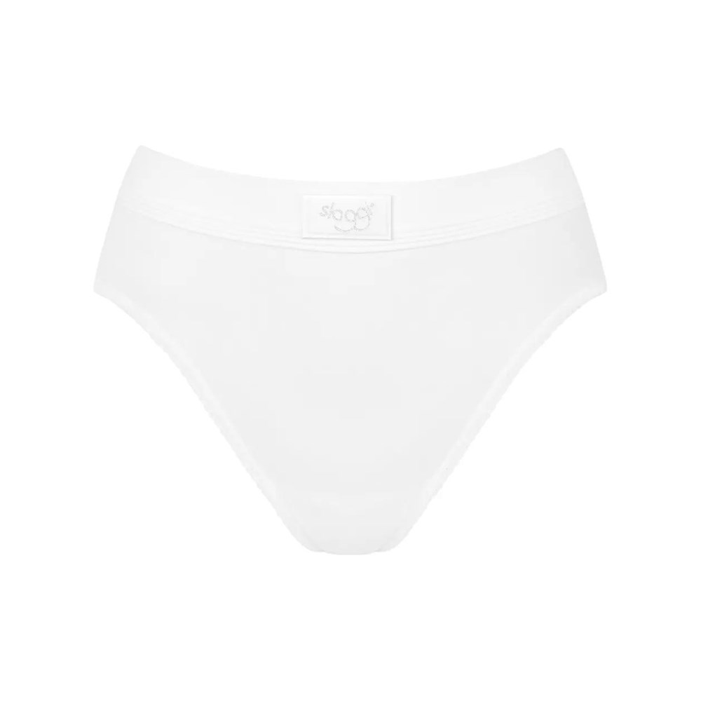 Sloggi Double Komfort Tai Brief Białe | 28936-GFED