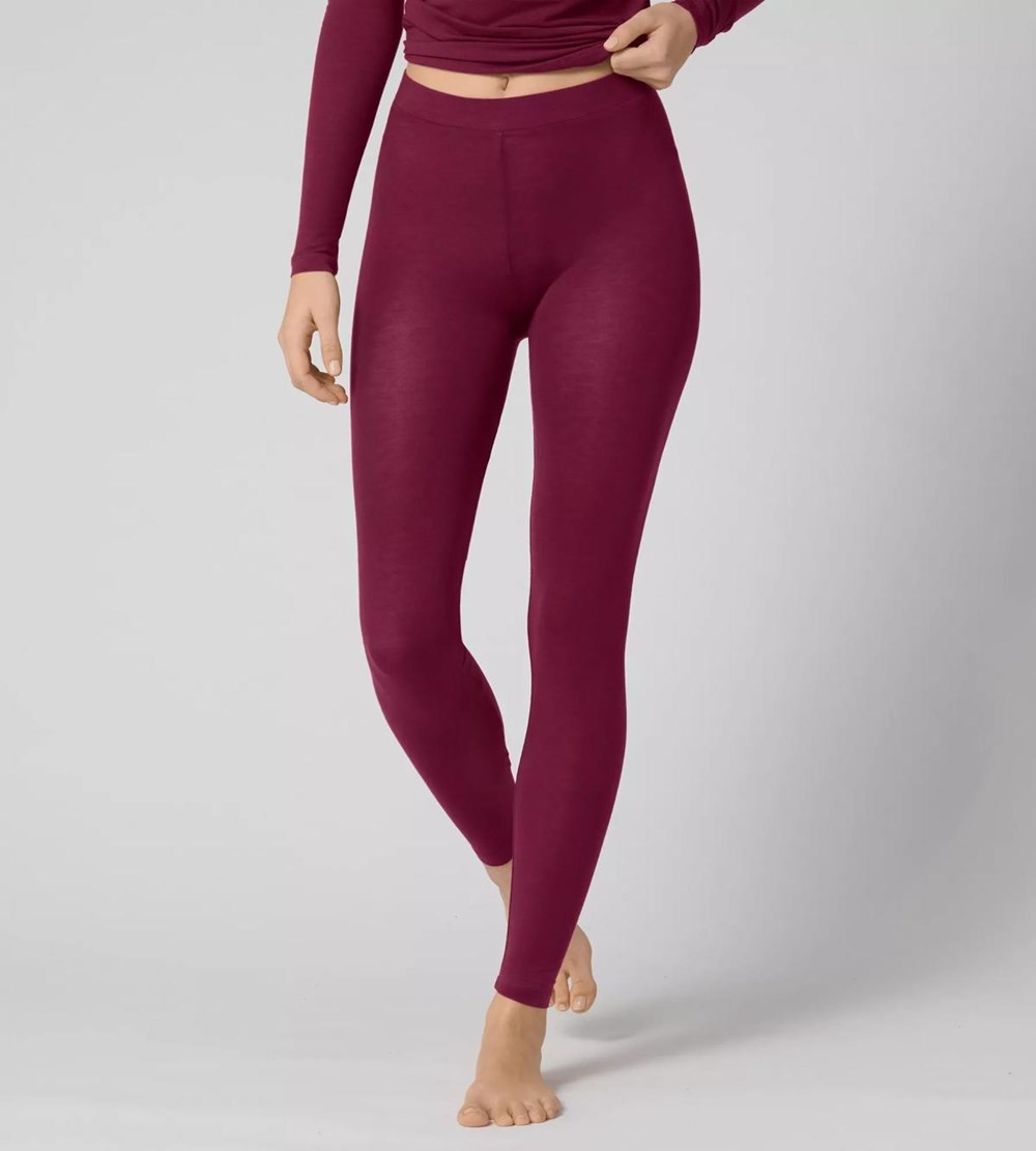 Sloggi Ever Cosy Leggings Ciemny | 13489-WFTX