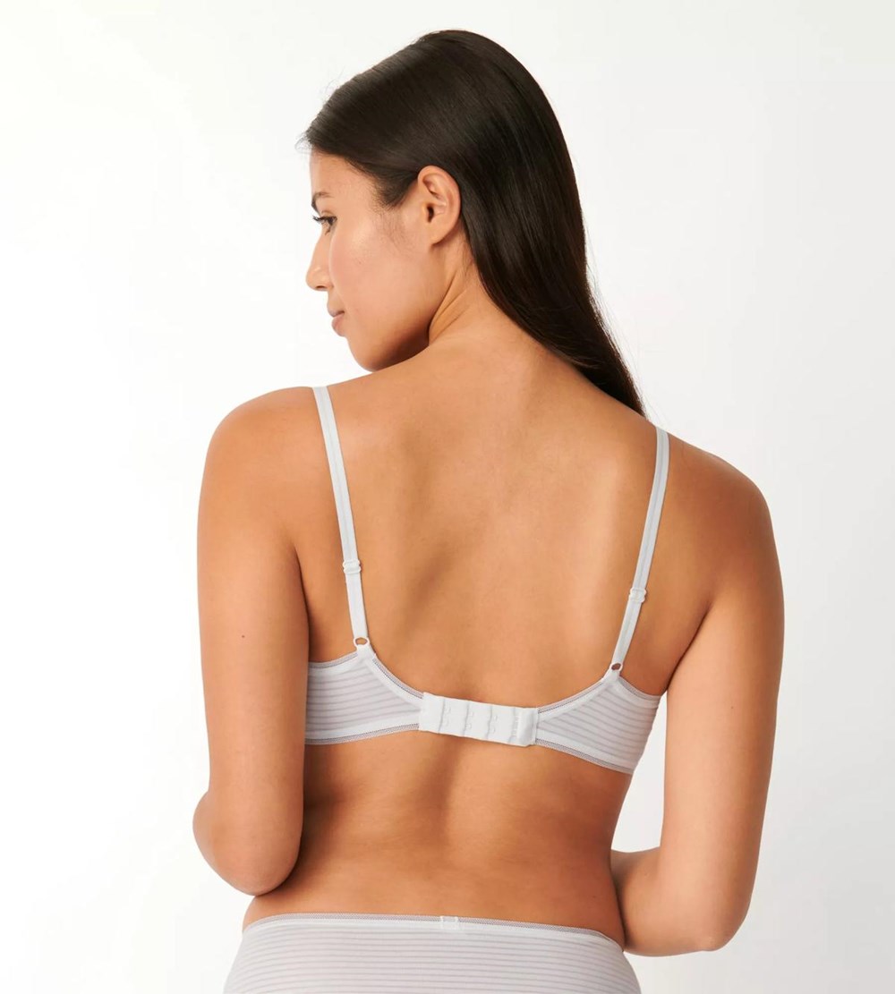 Sloggi Ever Fresh Non-wired Bra Białe | 78469-GDWB