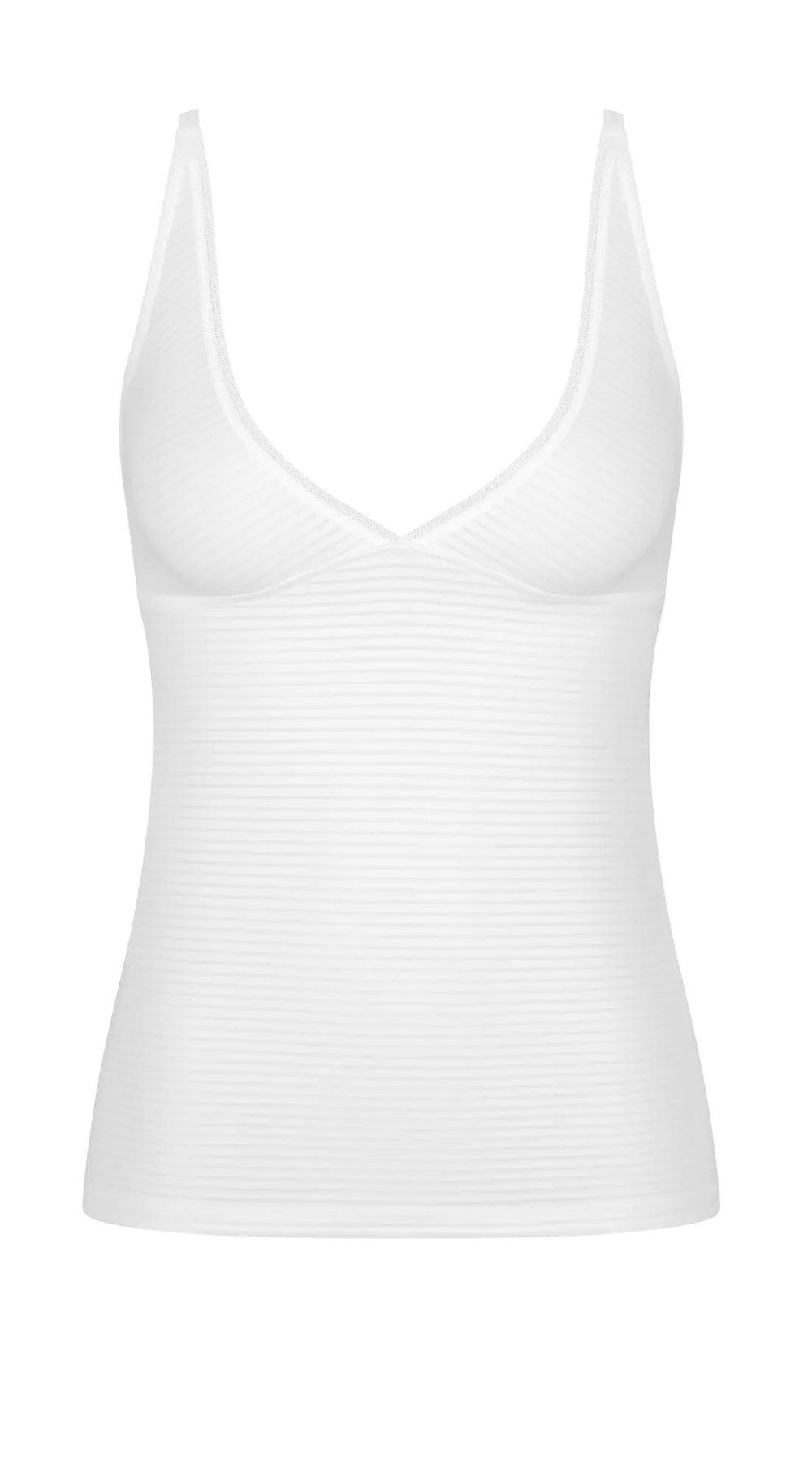 Sloggi Ever Fresh Vest Tank Top Białe | 41652-NGYA