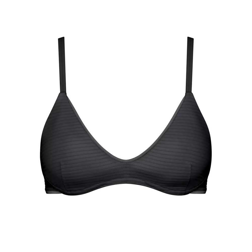 Sloggi Ever Fresh Watowany Bra Czarne | 30864-JBXU