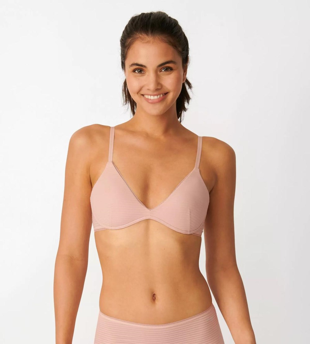 Sloggi Ever Fresh Watowany Bra V s terracotta | 31250-KESQ