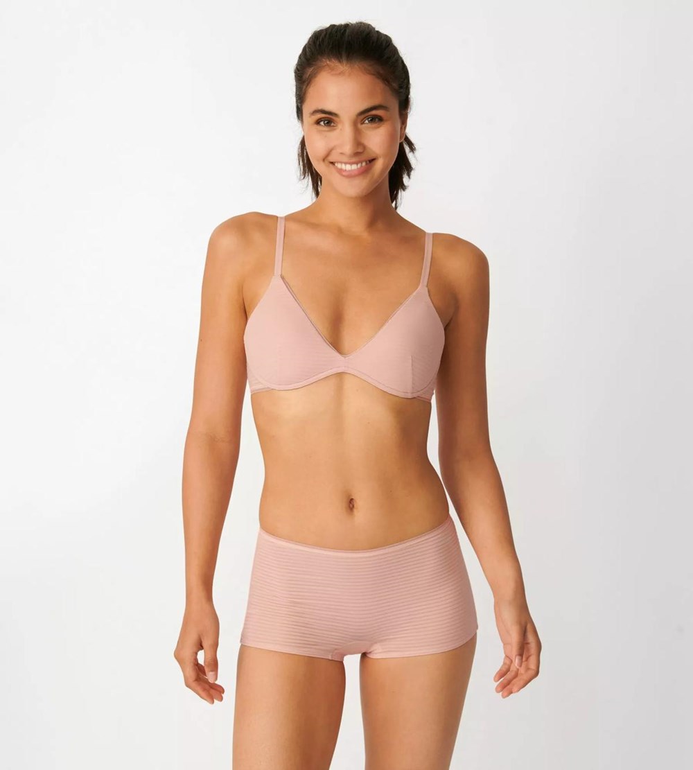 Sloggi Ever Fresh Watowany Bra V s terracotta | 31250-KESQ