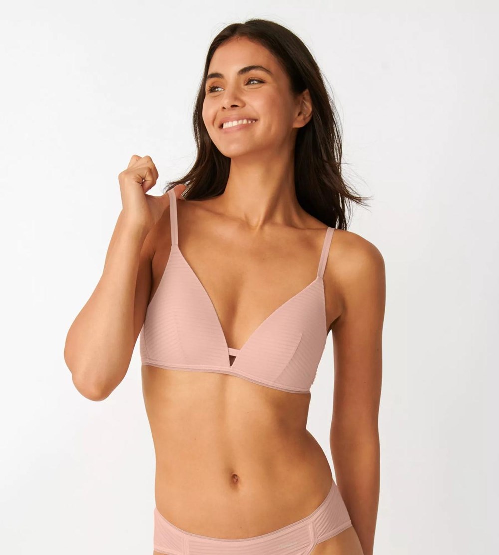 Sloggi Ever Fresh Watowany Bra V s terracotta | 73521-JOUR