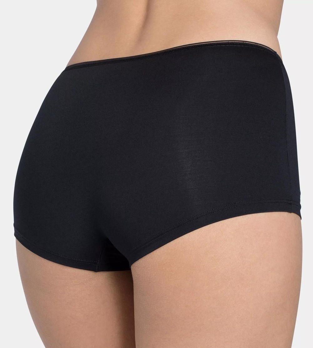 Sloggi Feel Sensational Shorty Czarne | 63105-DRGS