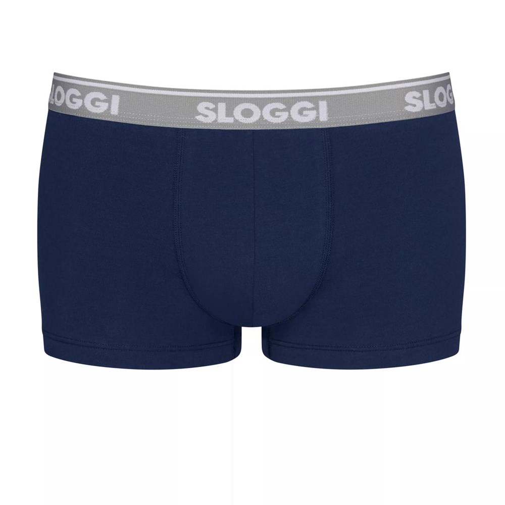 Sloggi Go Abc Hipster Niebieskie Czarne | 47183-ODZW