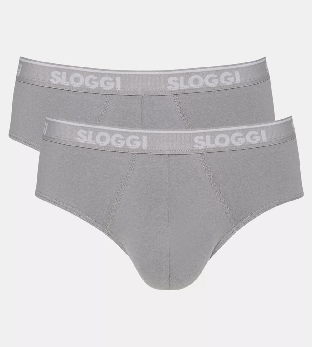 Sloggi Go Abc Midi Szare | 86317-EMTD