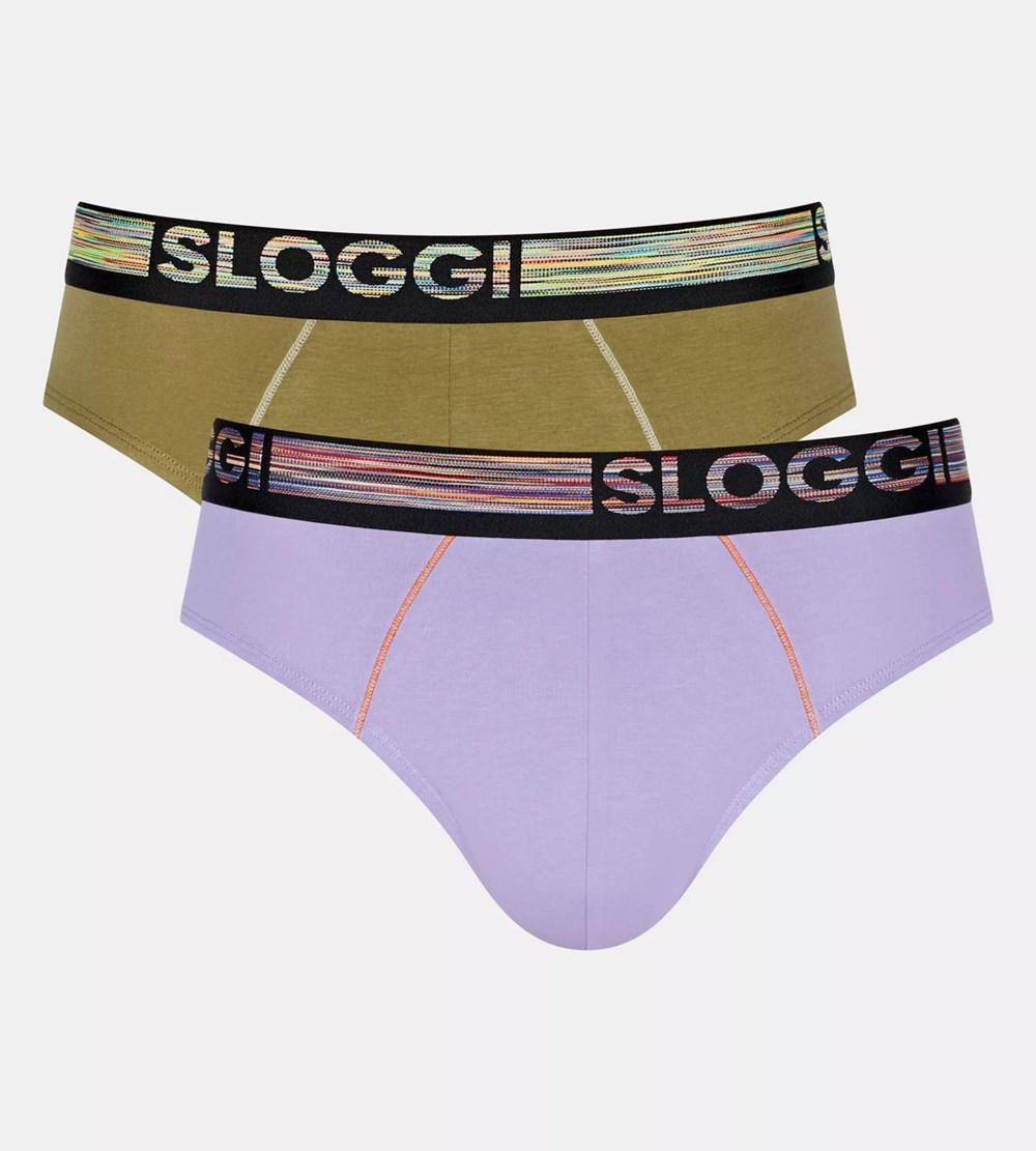 Sloggi Go Abc Natural Midi Multicolour | 65748-FQYC