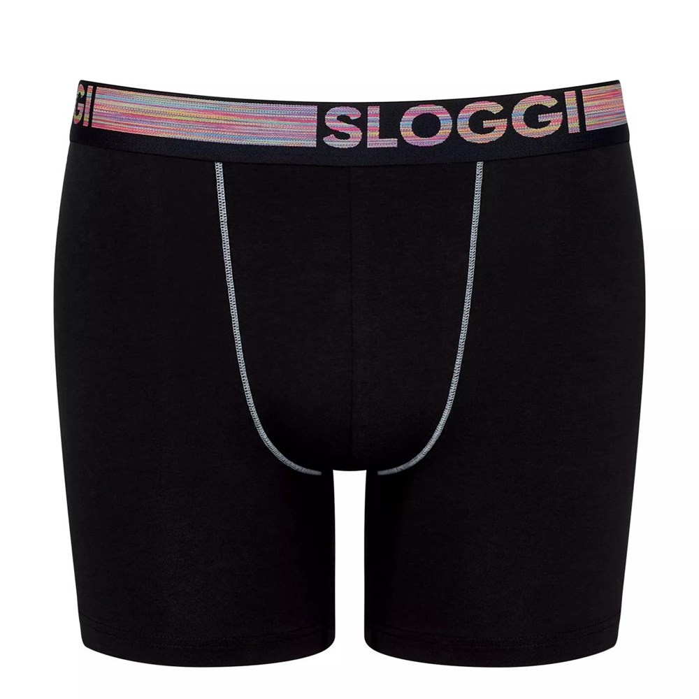 Sloggi Go Abc Natural Shorts Czarne | 12506-DPHL