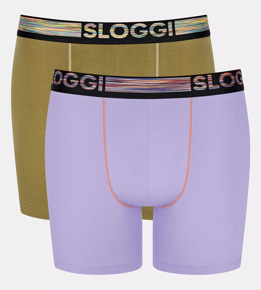 Sloggi Go Abc Natural Shorts Multicolour | 93261-TYWI