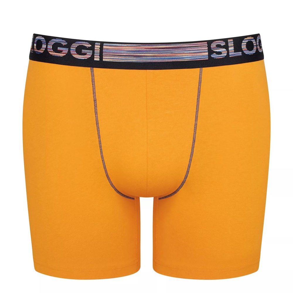 Sloggi Go Abc Natural Shorts Pomarańczowe Ciemny | 84612-NBYO