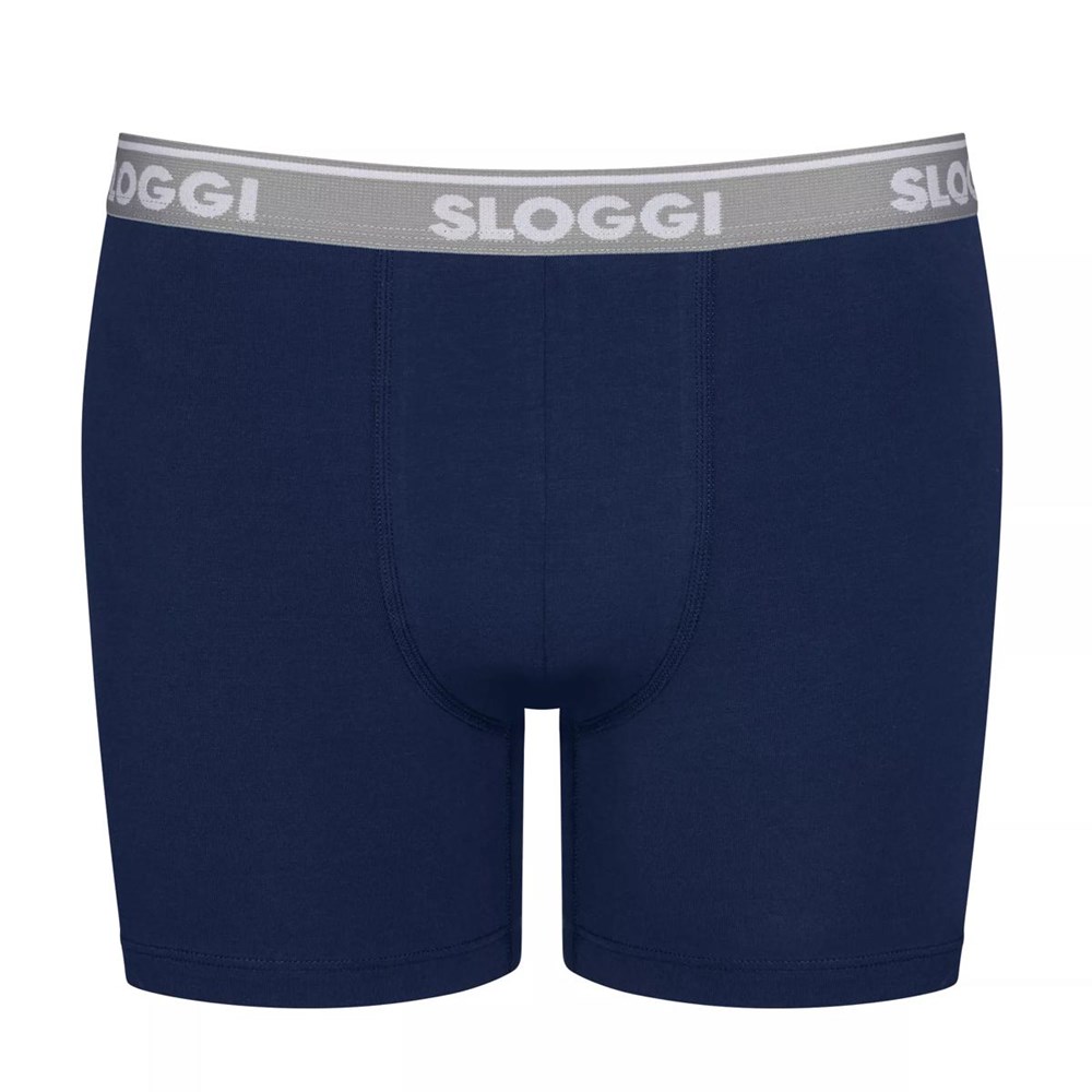 Sloggi Go Abc Shorts Niebieskie Czarne | 89521-KSHL