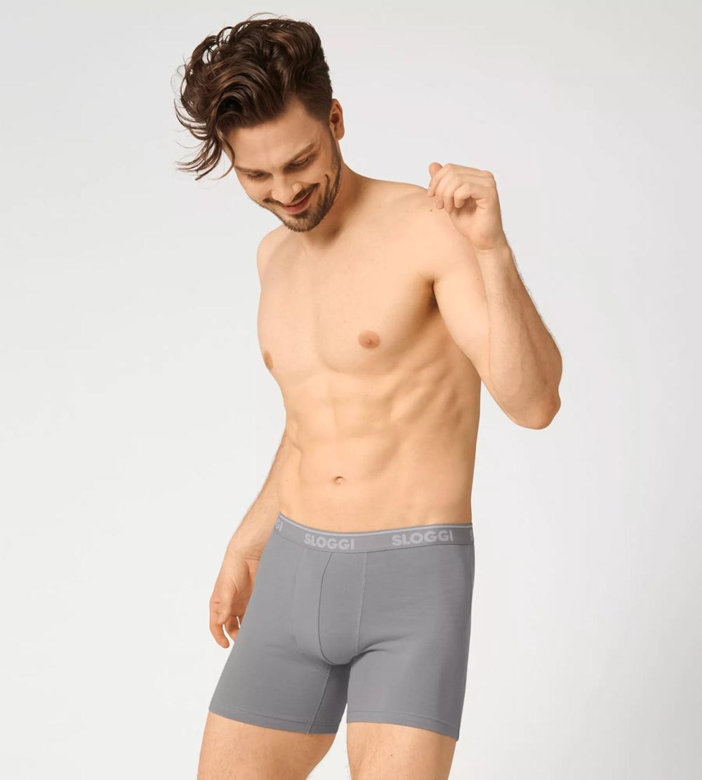 Sloggi Go Abc Shorts Szare | 27319-ENSP