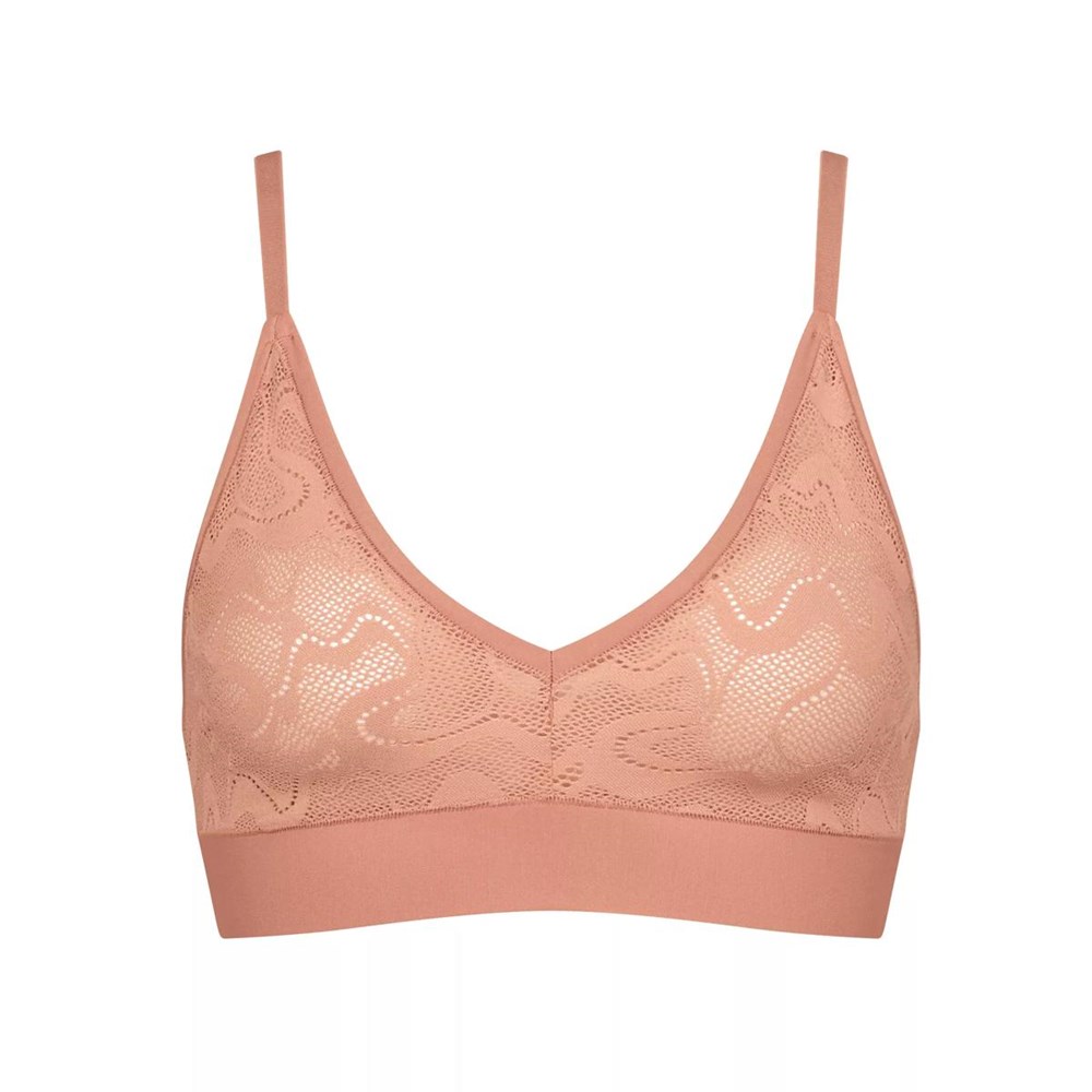 Sloggi Go Allround Koronkowe Bralette Indian Summer | 56948-OGPM