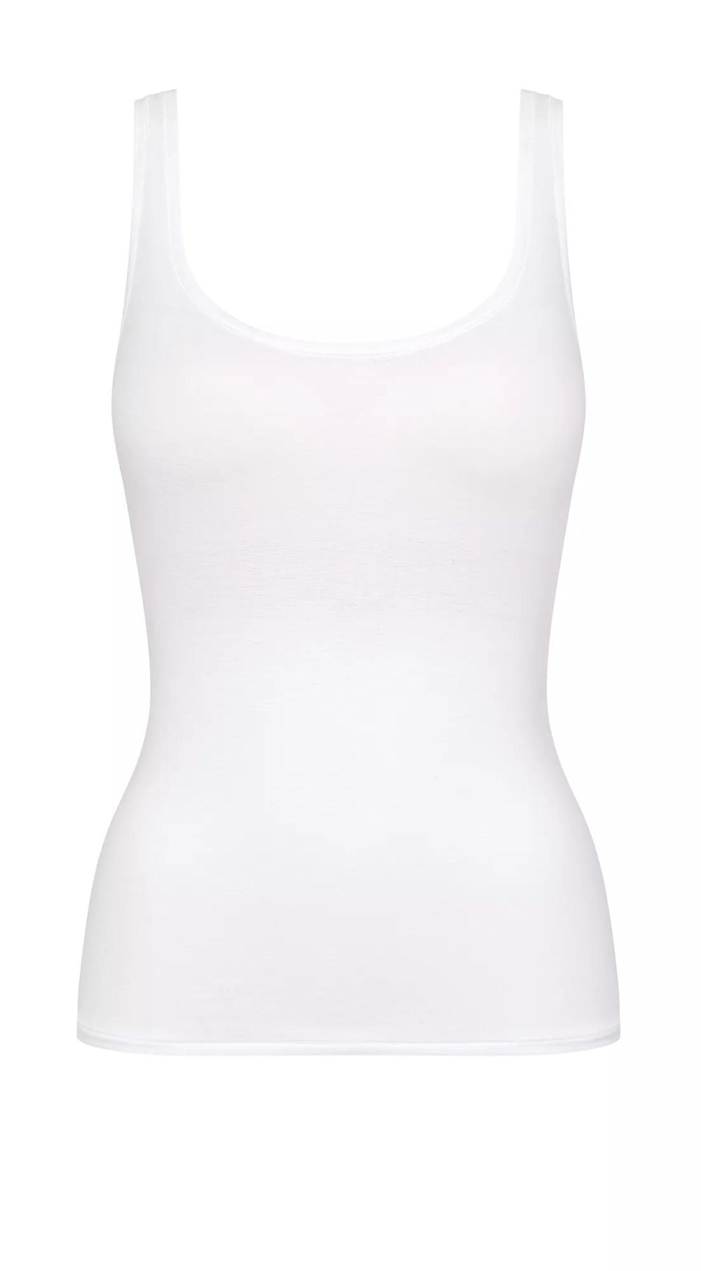 Sloggi Go Allround Vest Tank Top Białe | 04579-OGTF