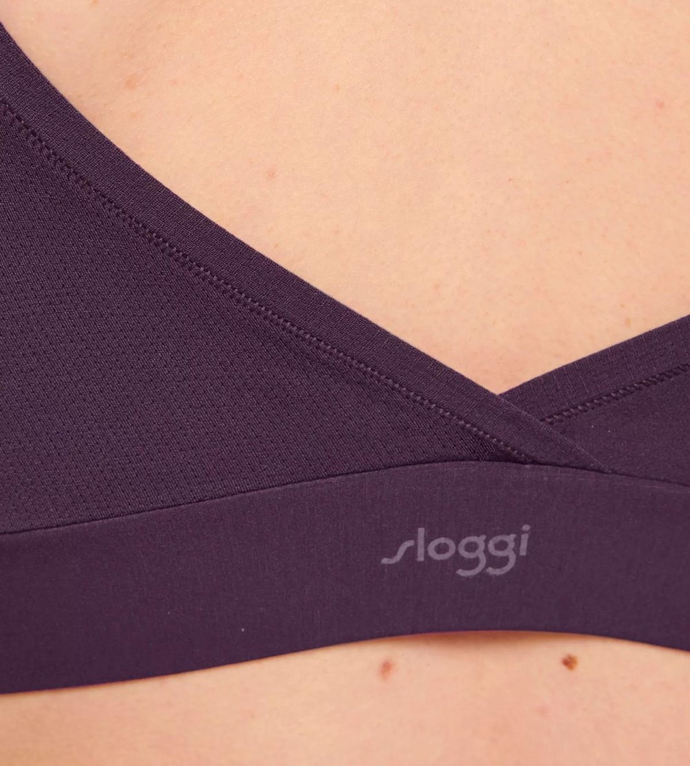 Sloggi Go Allround Watowany Bra Plum | 76428-PIRX