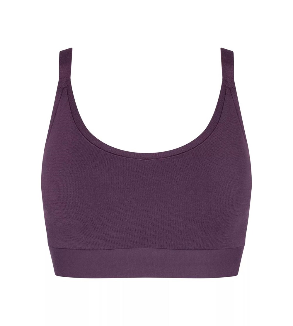 Sloggi Go Allround Watowany Bra Plum | 76428-PIRX