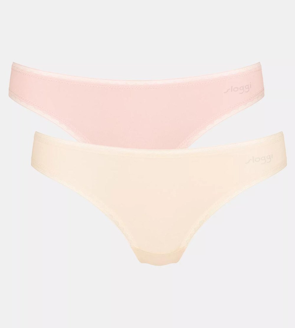 Sloggi Go Brazilian Brief Brązowe Głęboka | 59087-DXLY