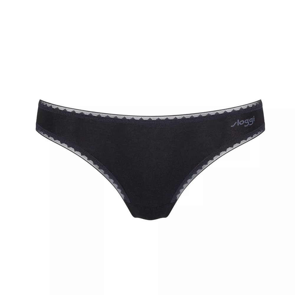 Sloggi Go Brazilian Brief Czarne | 58947-CIDN