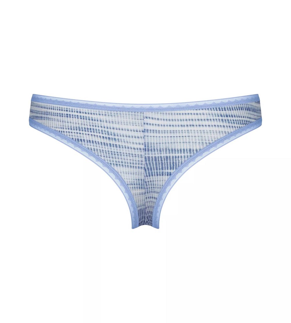 Sloggi Go Brazilian Brief Niebieskie Ciemny | 24038-VOHG