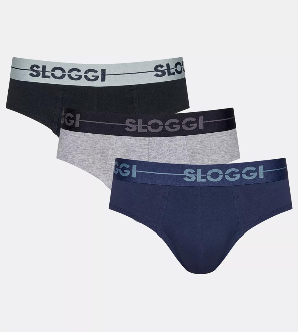 Sloggi Go Mini Niebieskie Ciemny | 90354-ISVF