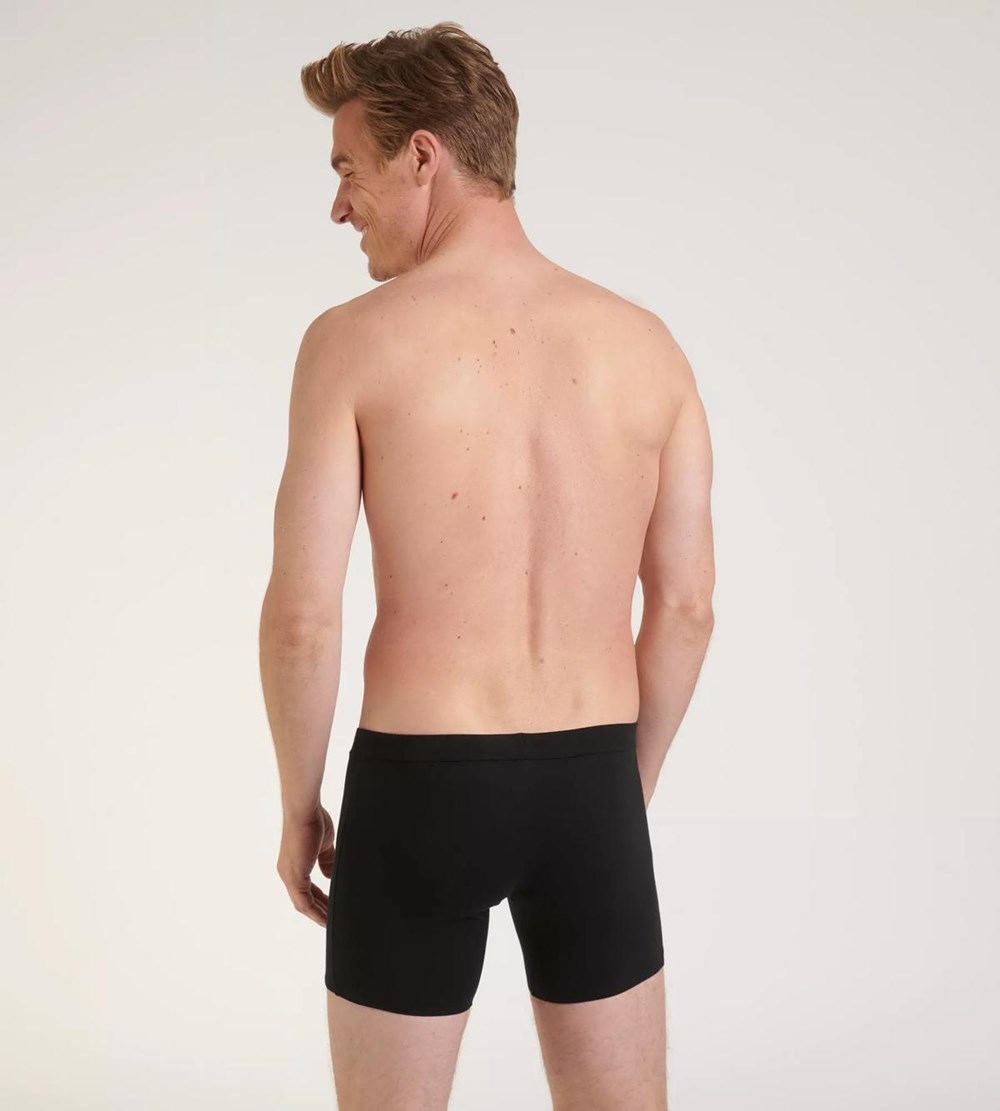 Sloggi Go Natural Shorts Czarne | 21596-FJOL