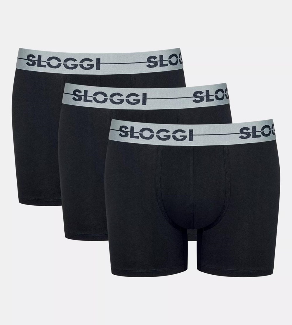 Sloggi Go Shorts Czarne | 42608-VLAT