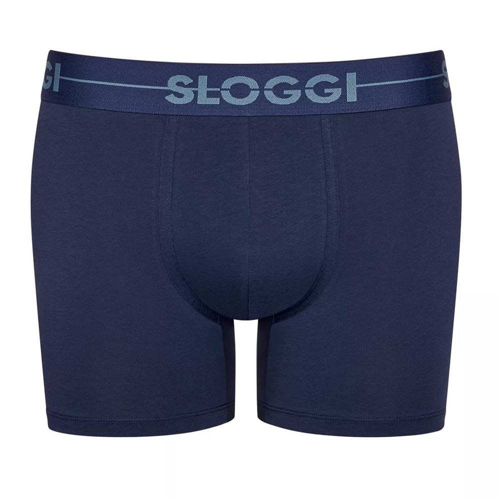 Sloggi Go Shorts Niebieskie Ciemny | 65241-GOSF