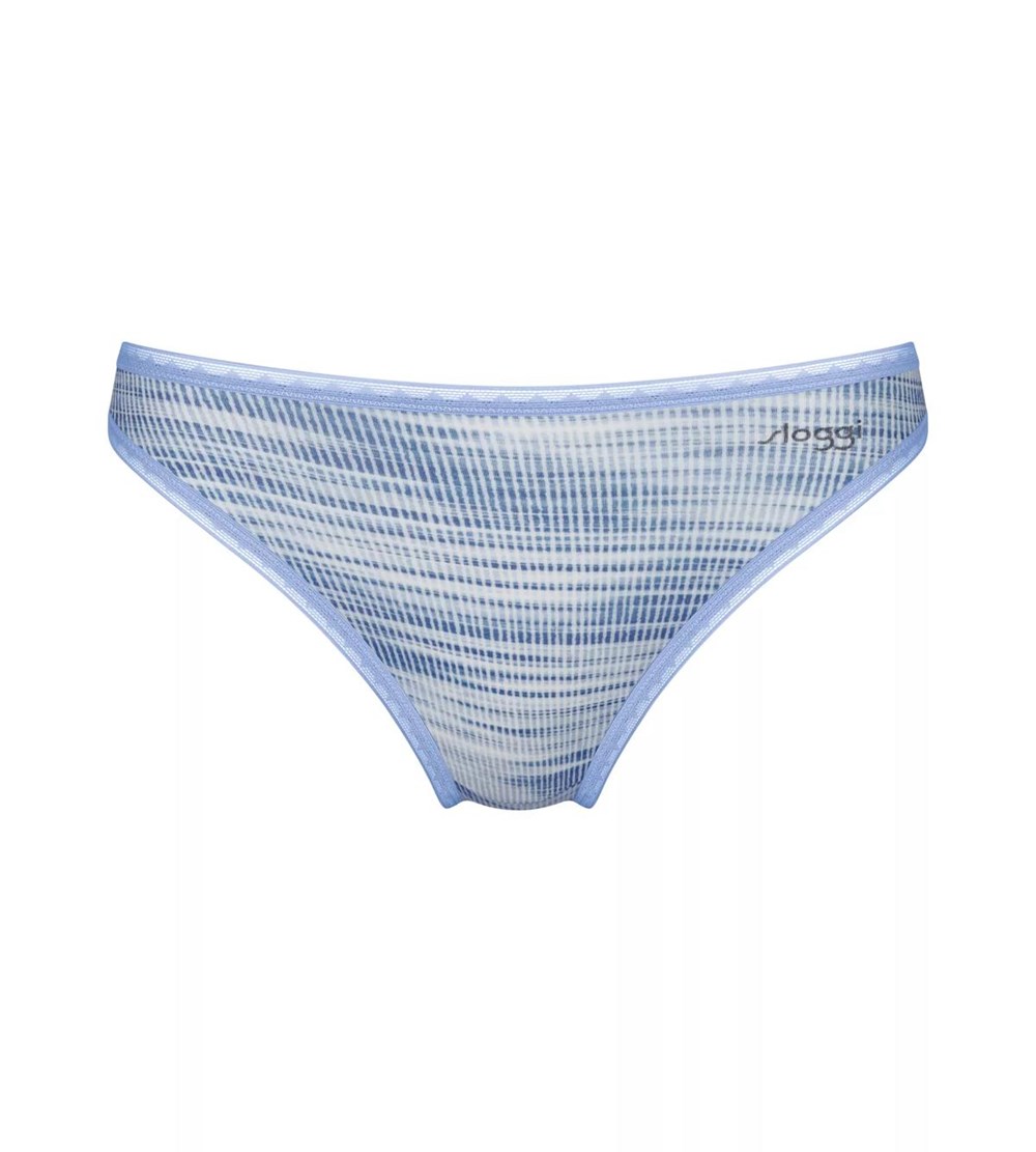 Sloggi Go Tai Brief Niebieskie Ciemny | 64187-LDNB